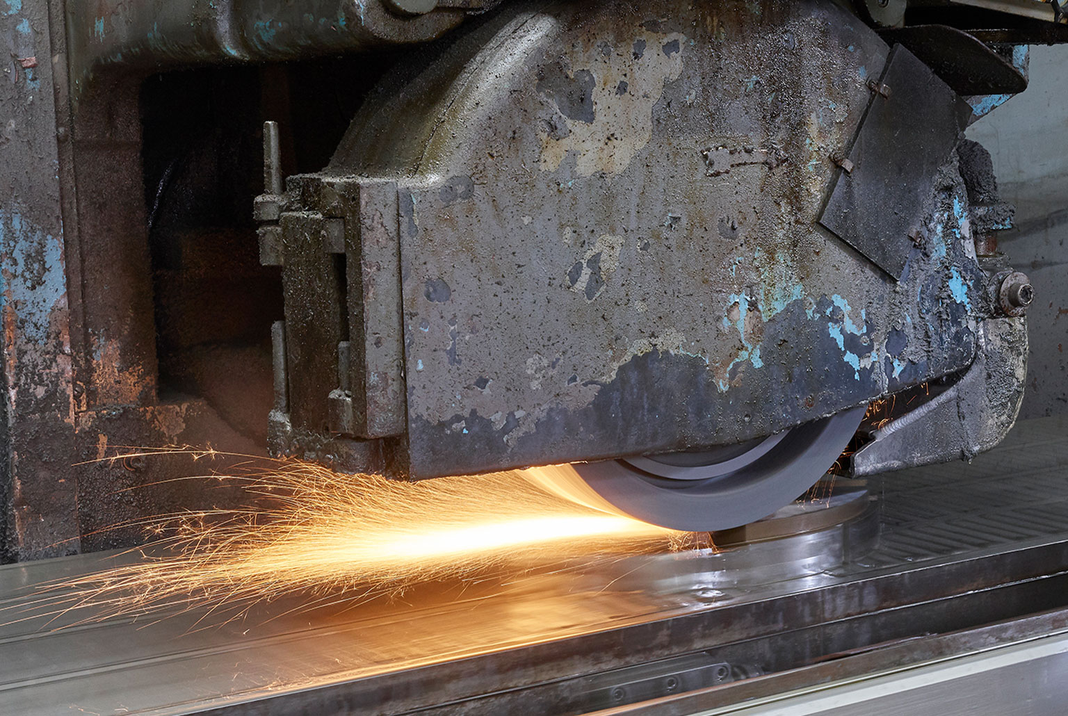 Large Mattison Grinder close-up